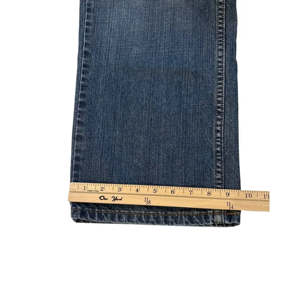 Levis 559 Jeans Mens 42x30 Blue Relaxed Fit Straight Leg Distressed Y2K *READ*